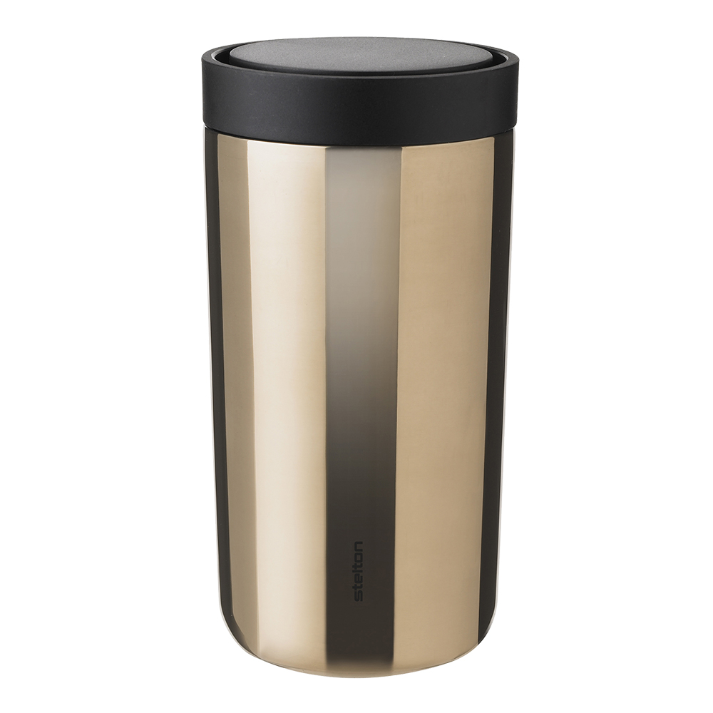 Stelton - To Go Click Mugg 20 cl Guld