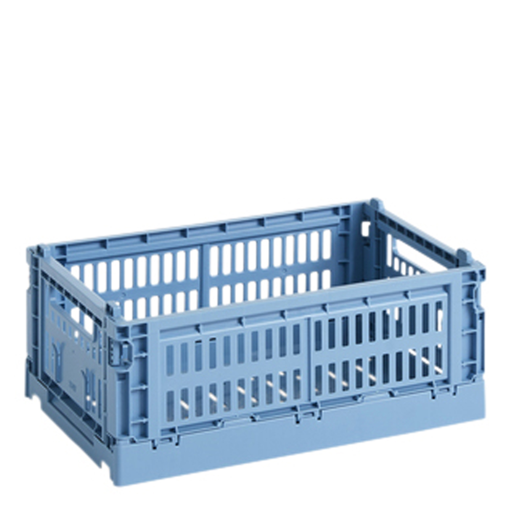 Läs mer om Hay - Colour Crate Förvaringslåda S Sky Blue