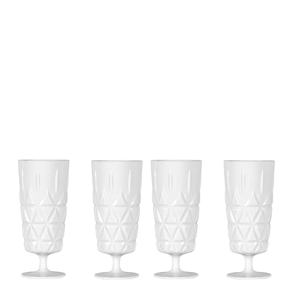 Läs mer om Sagaform - Picknick Glas på fot 20 cl 4-pack