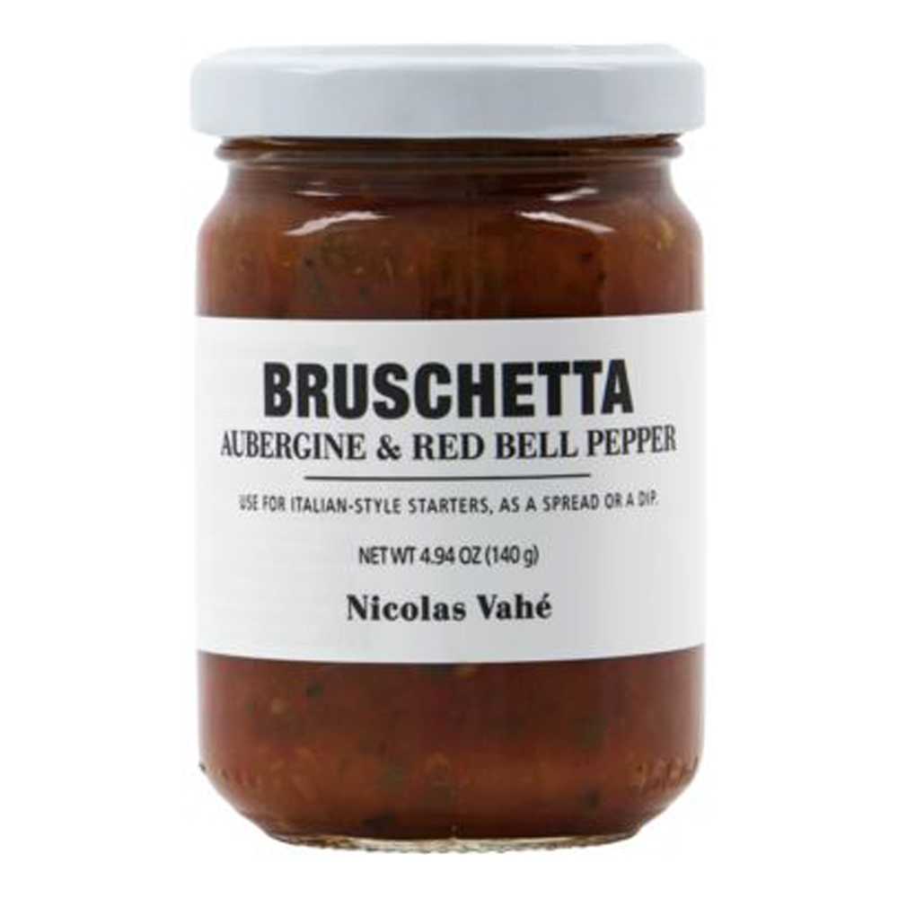Nicolas Vahé - Bruschetta Aubergine & Röd Paprika 140 g