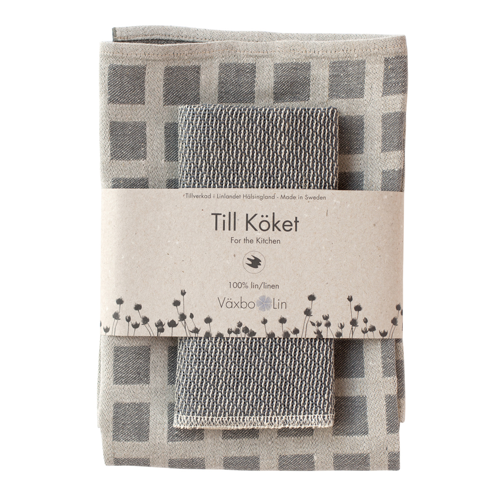 Ruta Set Handduk/Trasa 50x70 cm Grafit