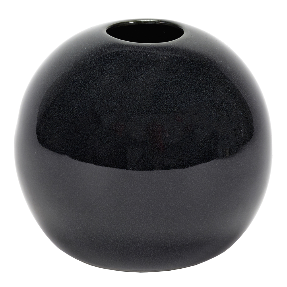 Serax Ball Vas Keramik 14 cm Mörkblå