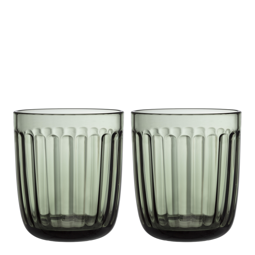 Iittala - Raami glass 26 cl 2 stk furugrønn