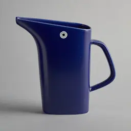 Höganäs Keramik Kanna i blått från Höganäs keramik 