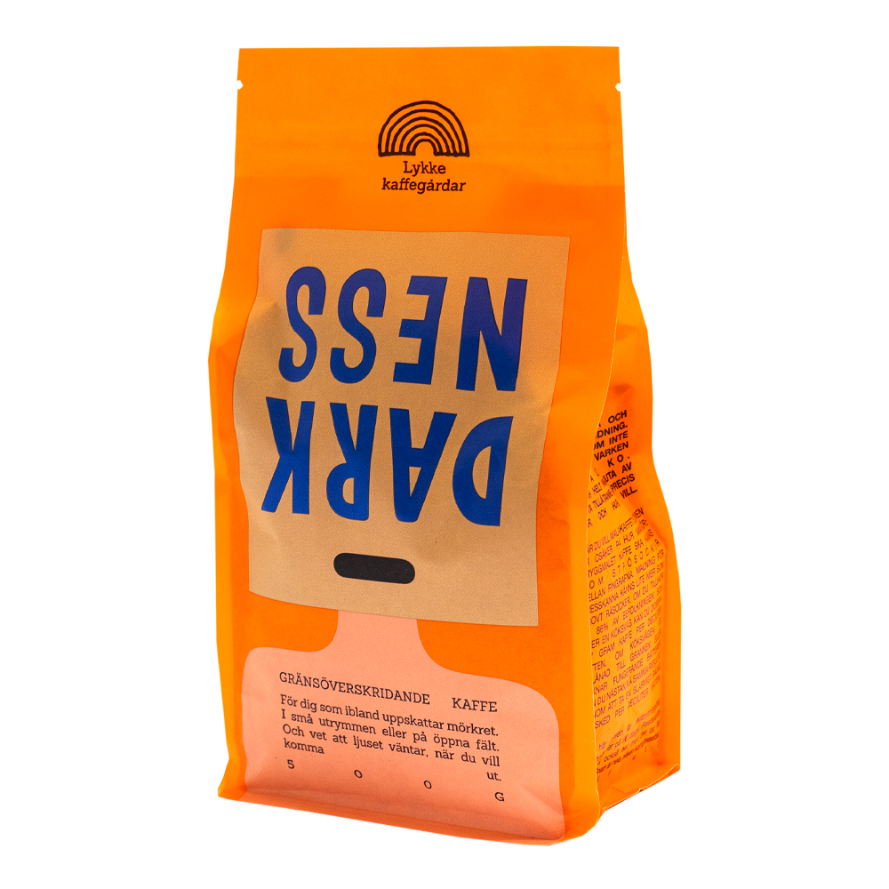Lykke kaffegårdar - Bryggkaffe Darkness Mörkrost 500 g