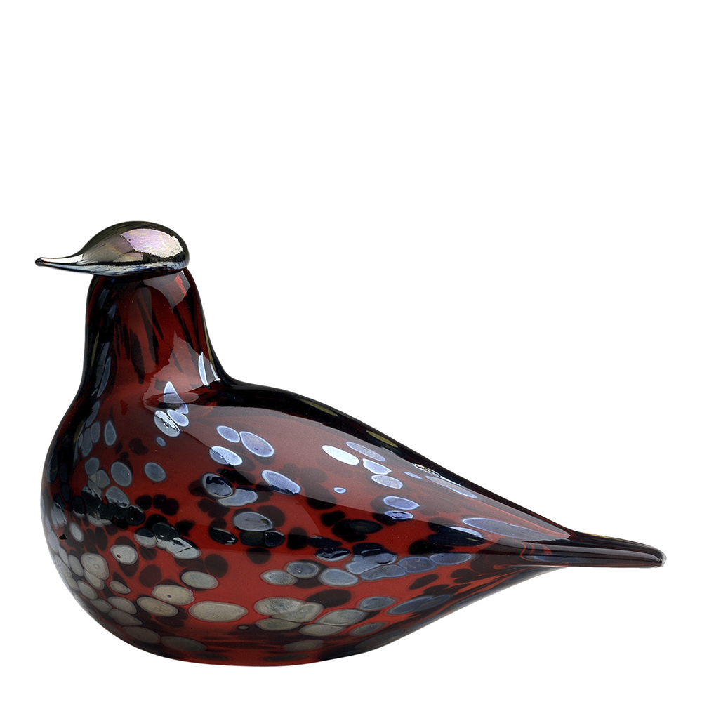Läs mer om Iittala - Birds by Toikka Rubinfågel 21x13 cm