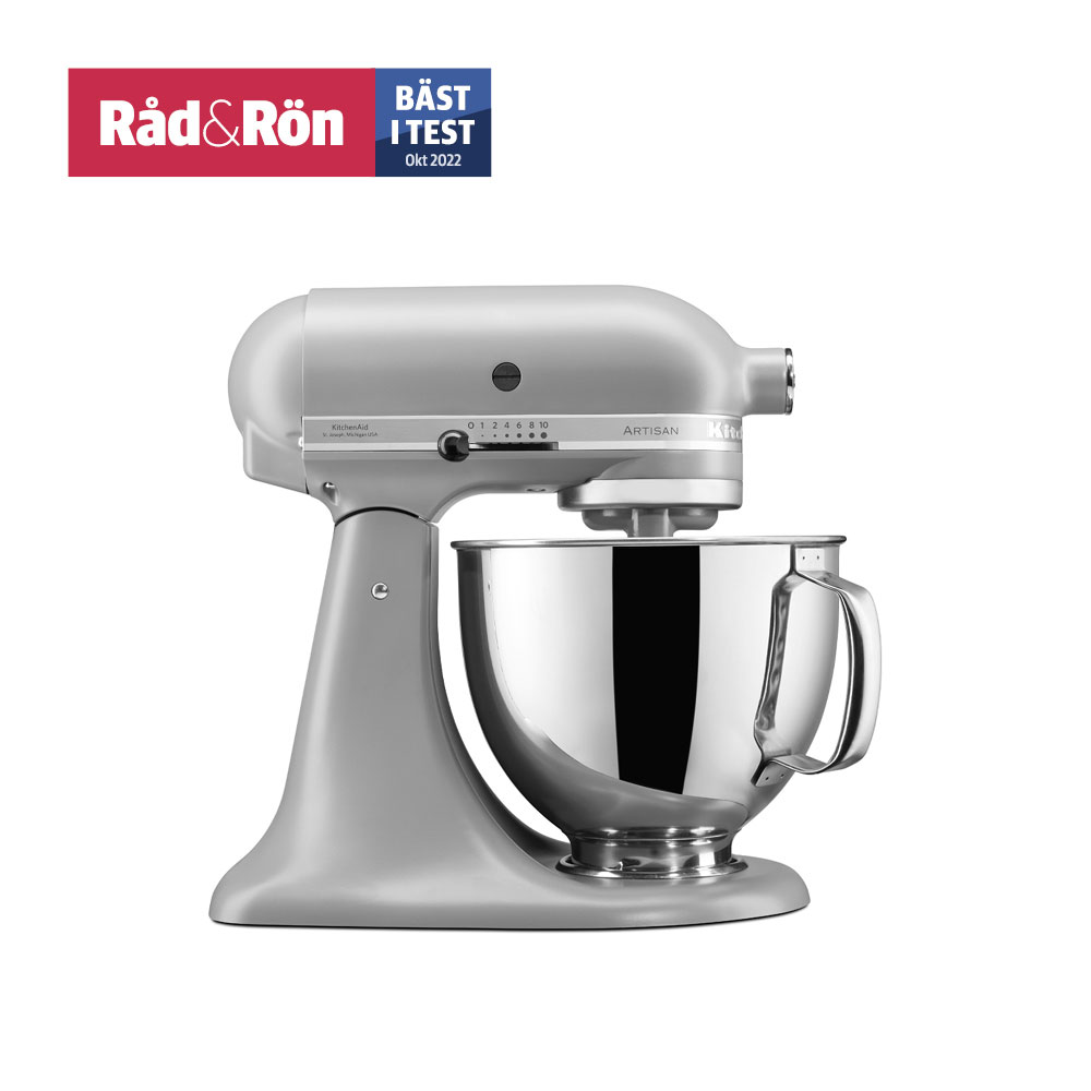 KitchenAid - Artisan Köksmaskin 4,8 L matt Grå