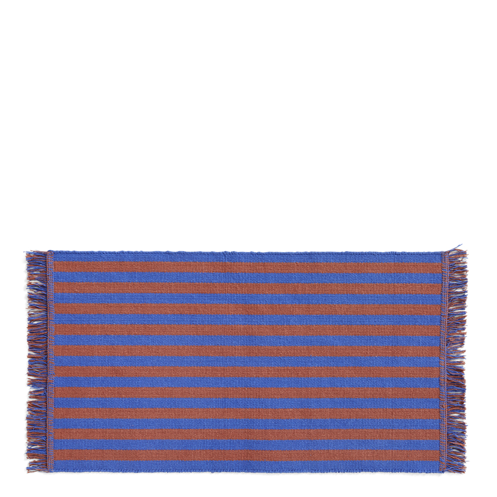 Hay - Stripes & Stripes Matta 95x52 cm Cacao sky