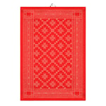 Åttebladrose Kjøkkenhåndkle 50x70 cm Rød