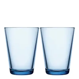Iittala Kartio Glas 40 cl 2-pack Aqua 