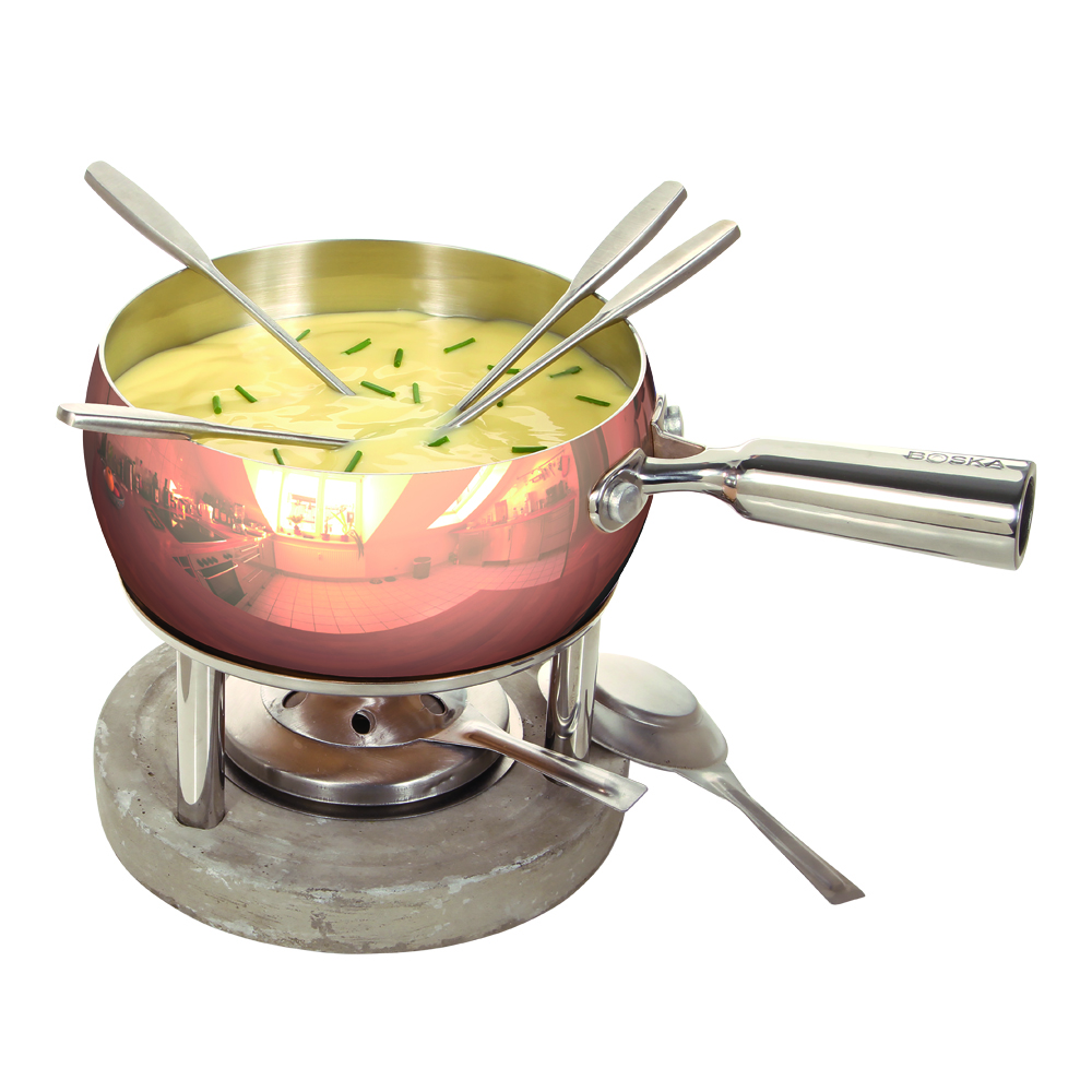 Boska Holland - Life Collection Fondueset 1 L Koppar