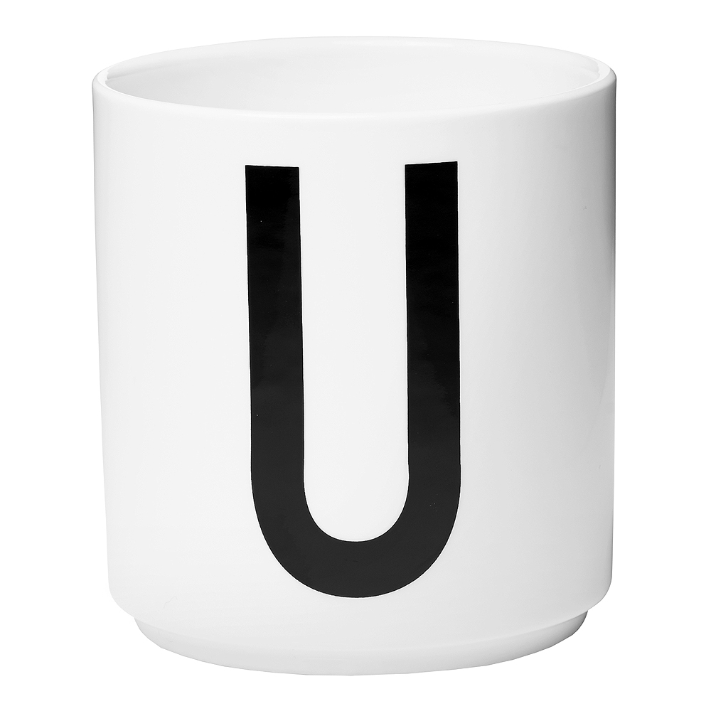 Läs mer om Design Letters - Mugg U Vit