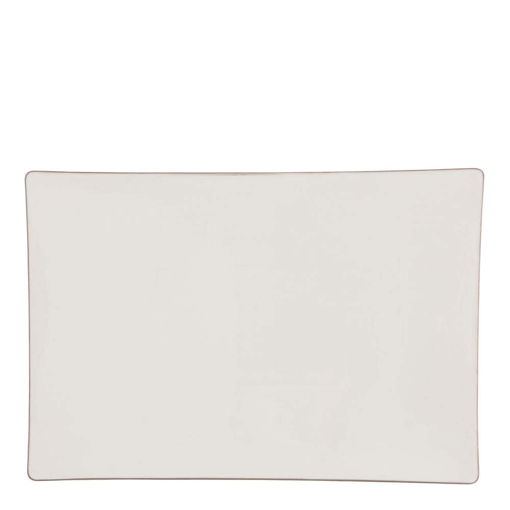 ROYAL PORCELAIN – Extreme Platinum Fat Rektangulär 32,6×22,3 cm Vit