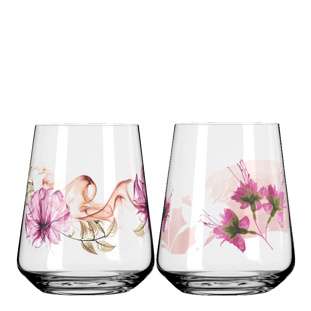 Ritzenhoff - Sommersonett Vattenglas 2-pack Rosa