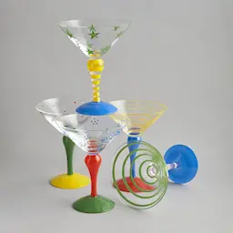 Orrefors Clown 5 st martiniglas 