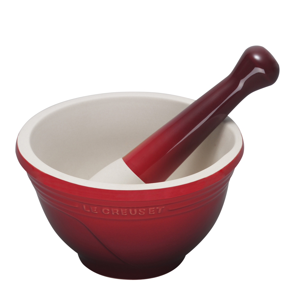 Le Creuset - Morter 03L rød