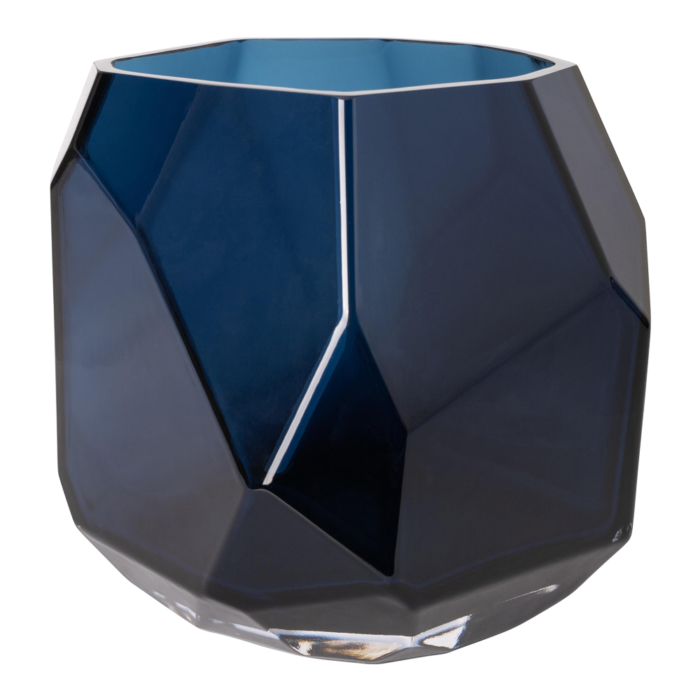 Magnor - Iglo Ljuslykta / Vas 15 cm Royal Blue