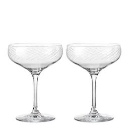 Holmegaard Cabernet Lines Cocktailglas 29 cl 2-pack 