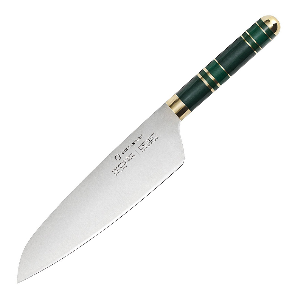 Läs mer om Bon Centuri - Saint Maquis Green Kockkniv 20 cm Grön