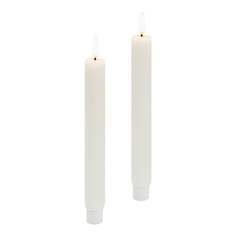 Eledea – Kronljus LED 2,5×20 cm 2-pack Off-white