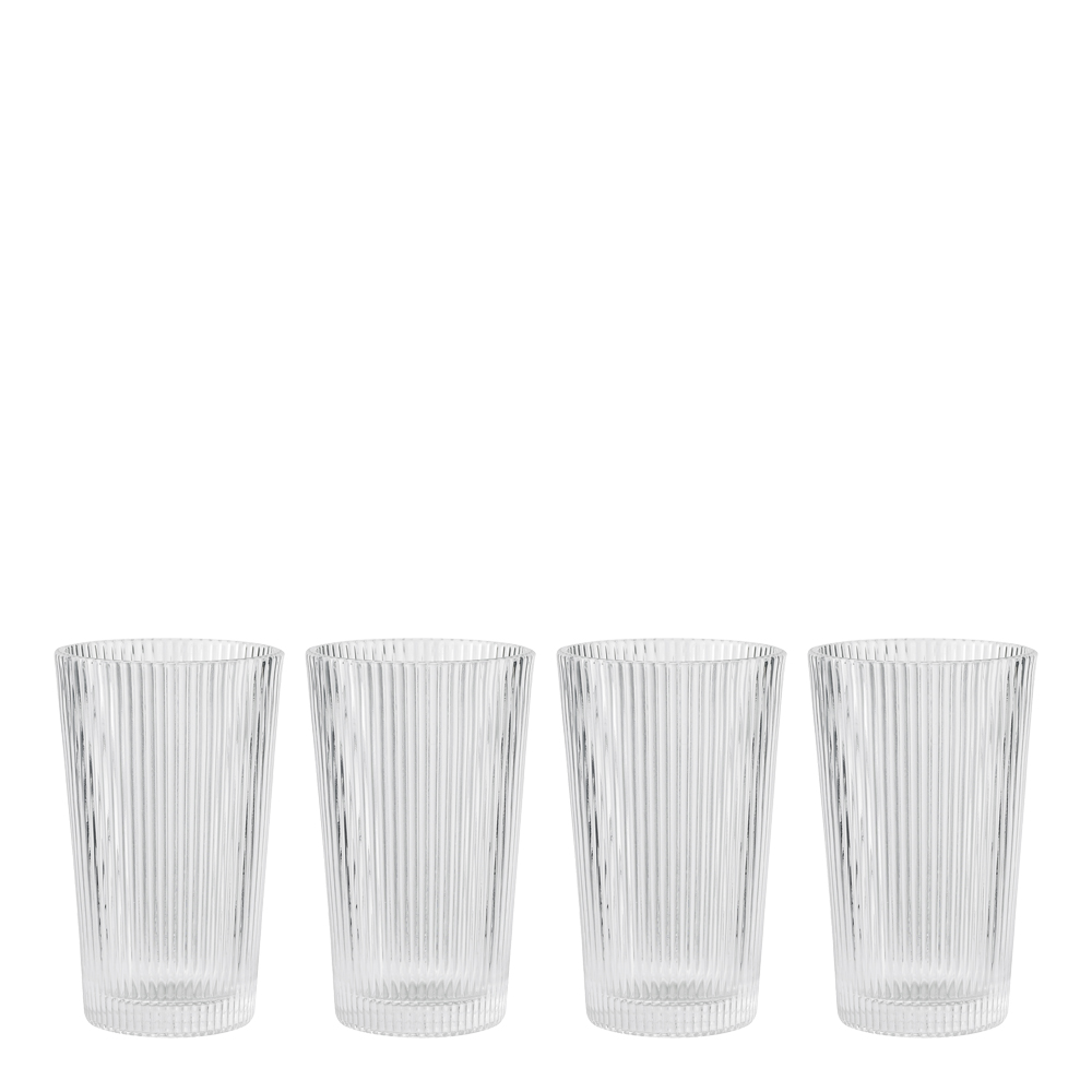 Läs mer om Stelton - Pilastro Long drink glas 30 cl 4-pack Klar