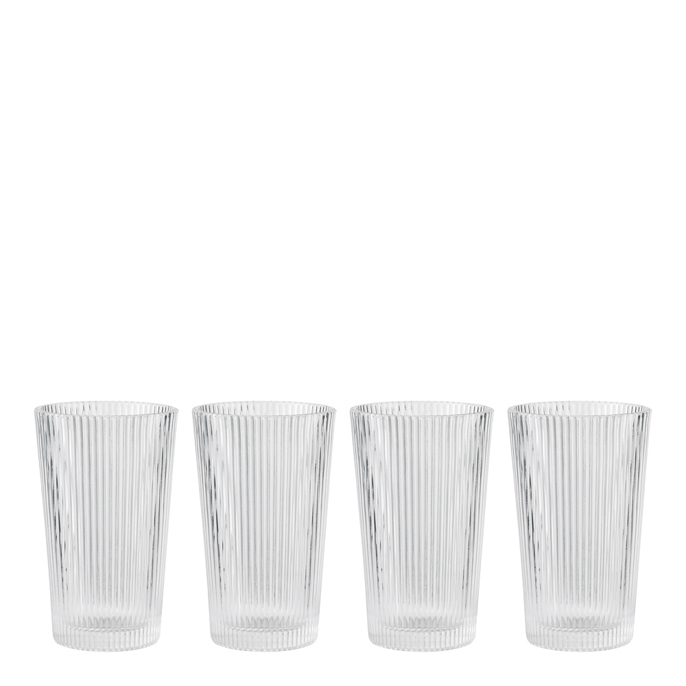 Stelton - Pilastro longdrinkglass 30 cl 4 Stk klar