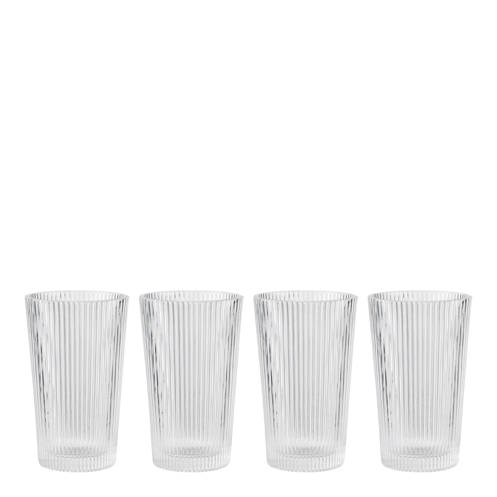 Stelton - Pilastro Long drink glas 30 cl 4-pack Klar