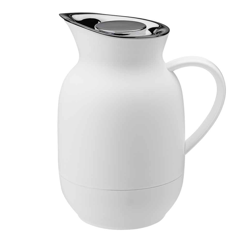 Stelton Amphora Termoskanna Kaffe 1 L Soft White