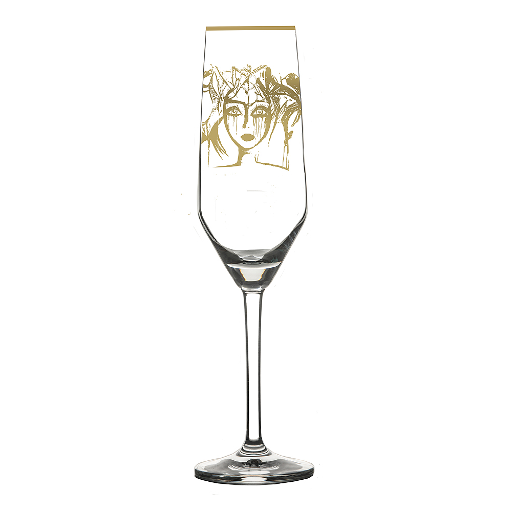 Carolina Gynning - Champagneglas Slice of Life Gold 30 cl