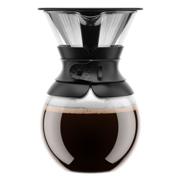 Bodum - Pour over kaffebryggare 1L svart