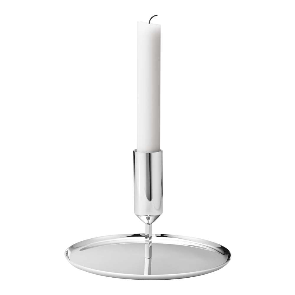 Georg Jensen - Tunes Ljusstake Rostfri 11x17 cm