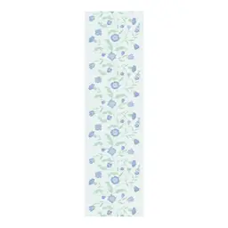 Ekelund Blom bordløper 35x120 cm blå