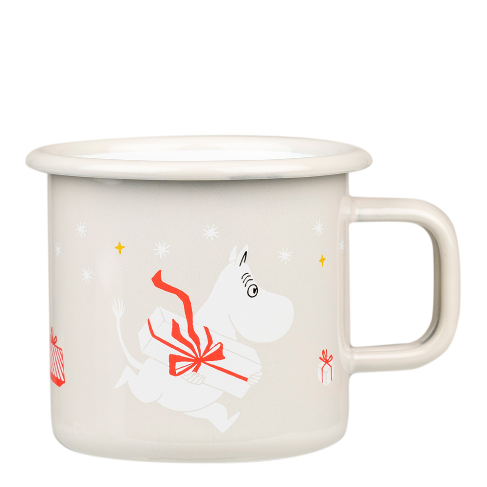 Muurla - Mummikopp Emalje 37 cl gaver grå