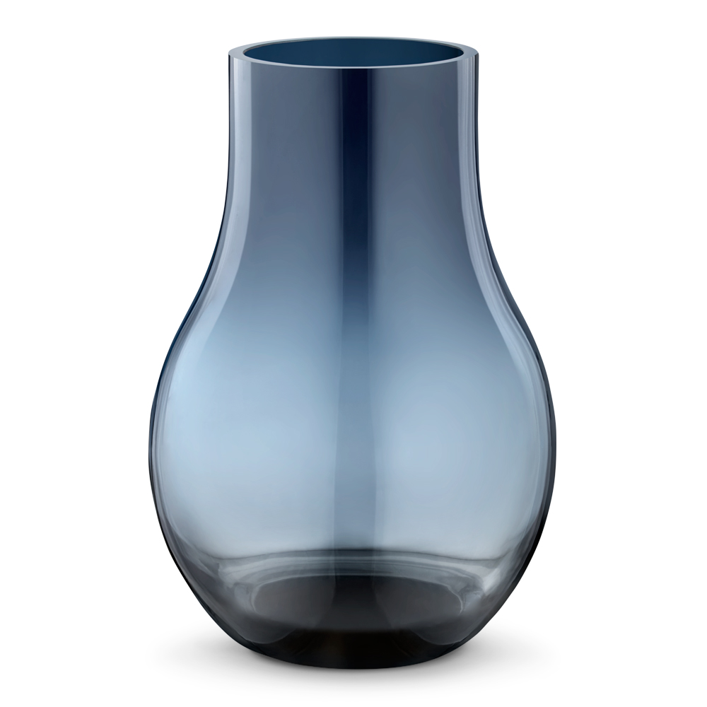 Georg Jensen – Cafu Vas glas 21,6 cm Blå