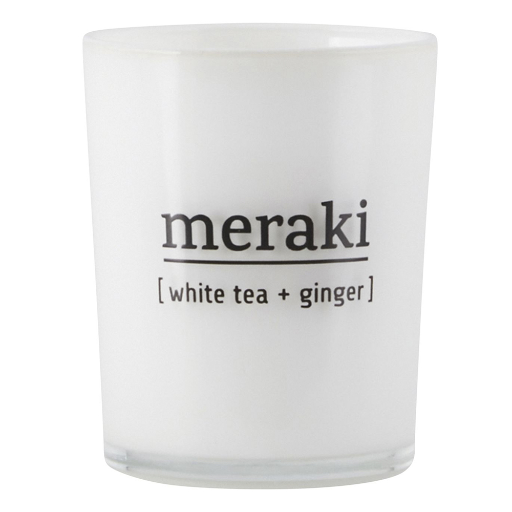 Meraki - Doftljus 6,7 cm White Tea & Ginger