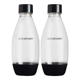 Sodastream Flaska Fuse 2-Pack 0,5 liter Svart