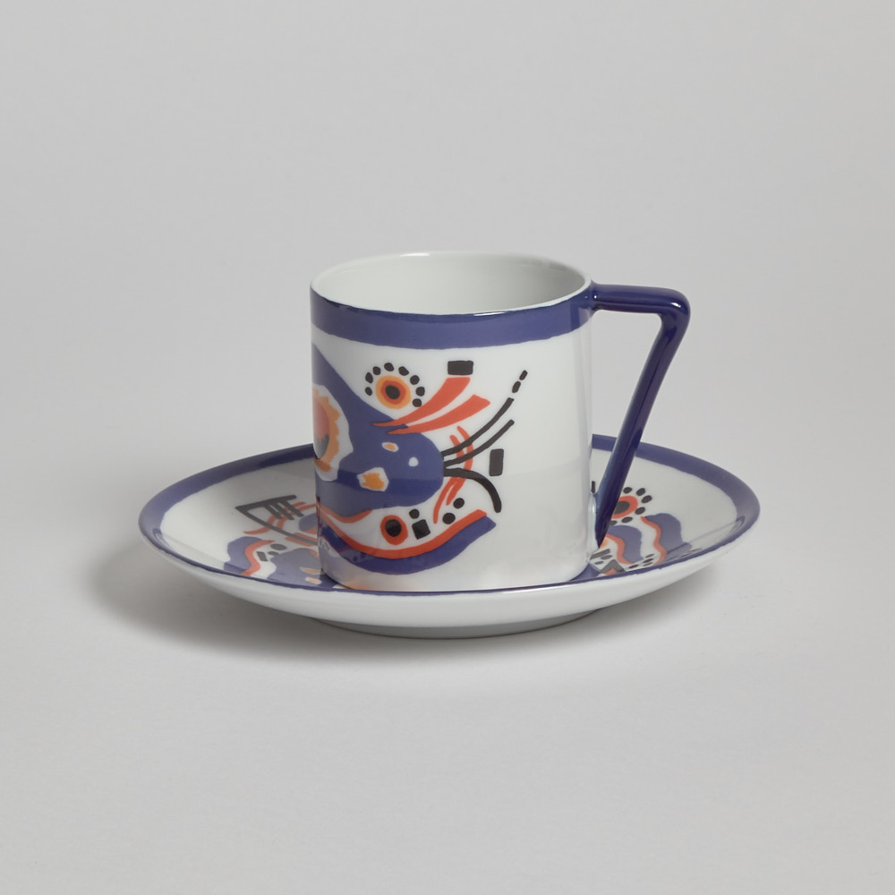 Läs mer om Vintage - SÅLD Kaffekopp och Fat Kandinsky