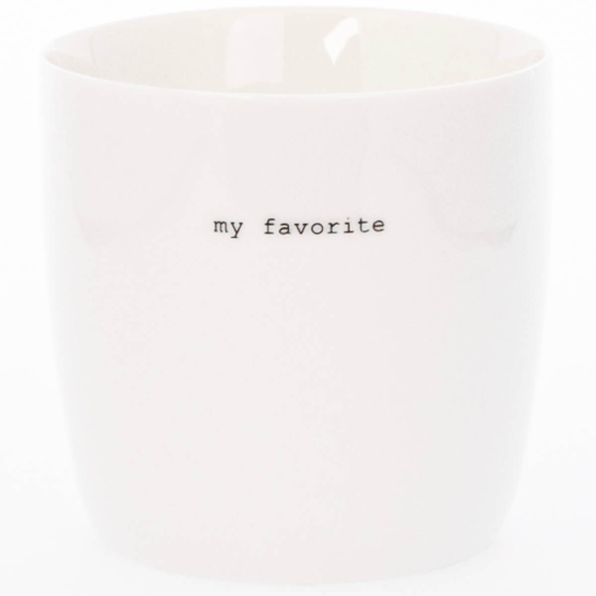 Sögne - Krus my favourite 30 cl hvit