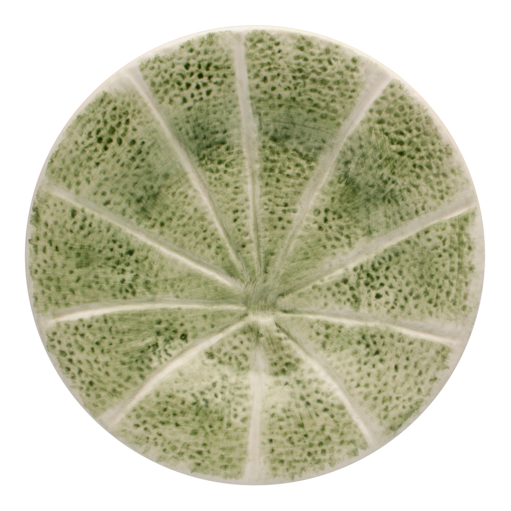 Bordallo Pinheiro - Melon Tallrik 20 cm Grön