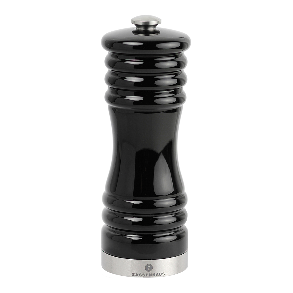 Zassenhaus - München krydderkvern 15 cm svart/stål