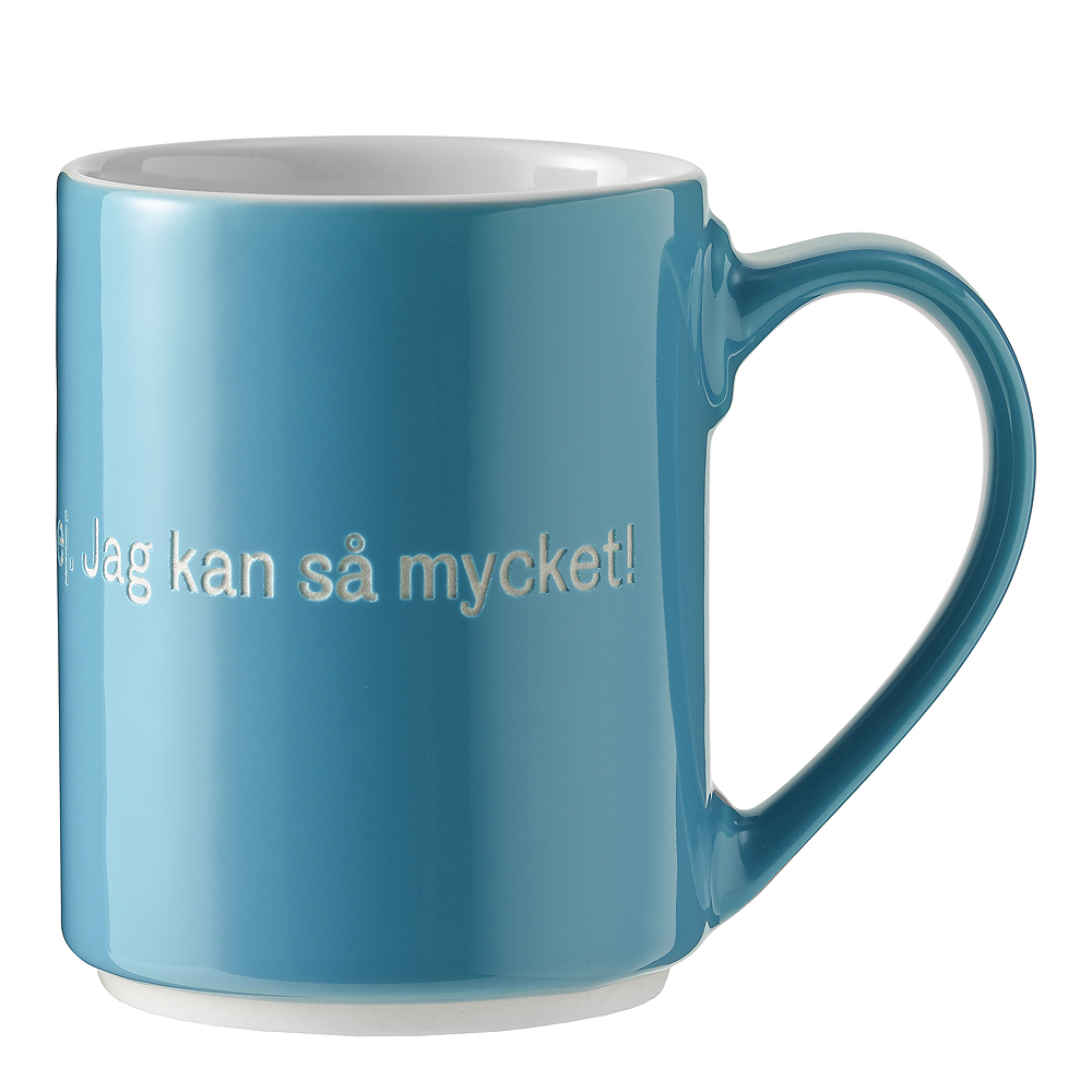 Design House Stockholm - Astrid Lindgren Mugg Turkos Det är konstigt med mig