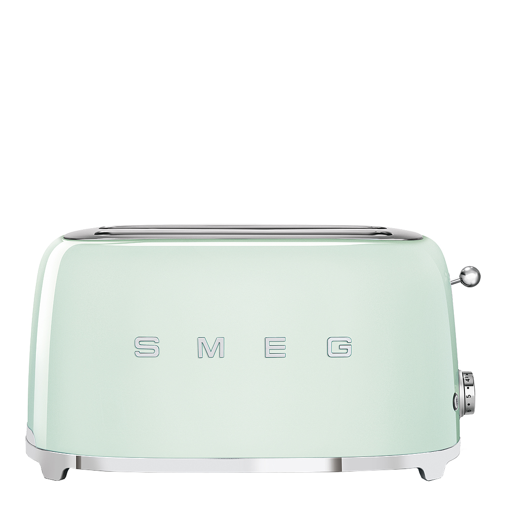 Läs mer om Smeg - Smeg 50s Style Brödrost 4 skivor Grön