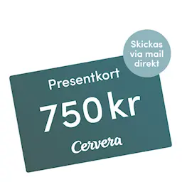 Cervera Presentkort 750 kr Digitalt 