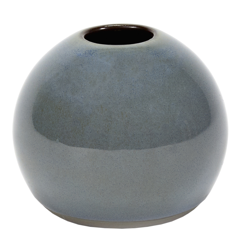 Serax Ball Vas Keramik 6 cm Rökblå