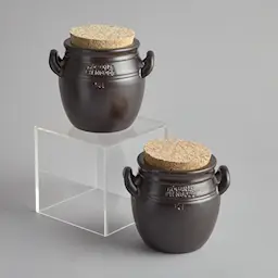 Höganäs Keramik 2 mindre krus med korklock 