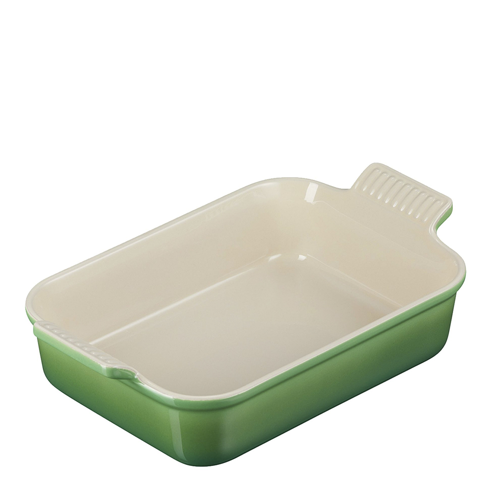 Le Creuset - Heritage rektangulær form 24/19 cm bamboo