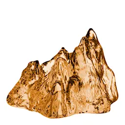 Kosta Boda The Rock Ljuslykta 9,1 cm Brons
