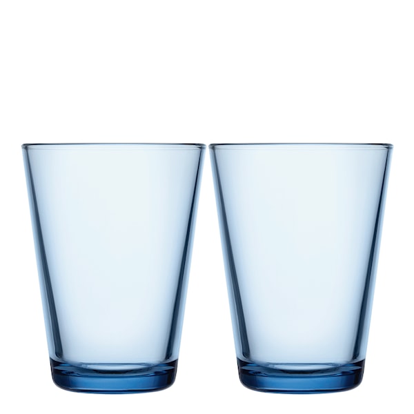 Kartio Glas 40 cl 2pack Aqua Cervera