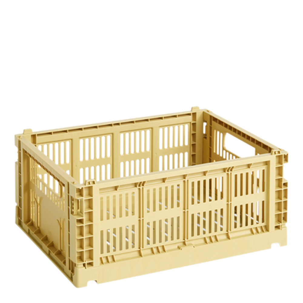 Hay - Colour Crate Förvaringslåda M Golden Yellow