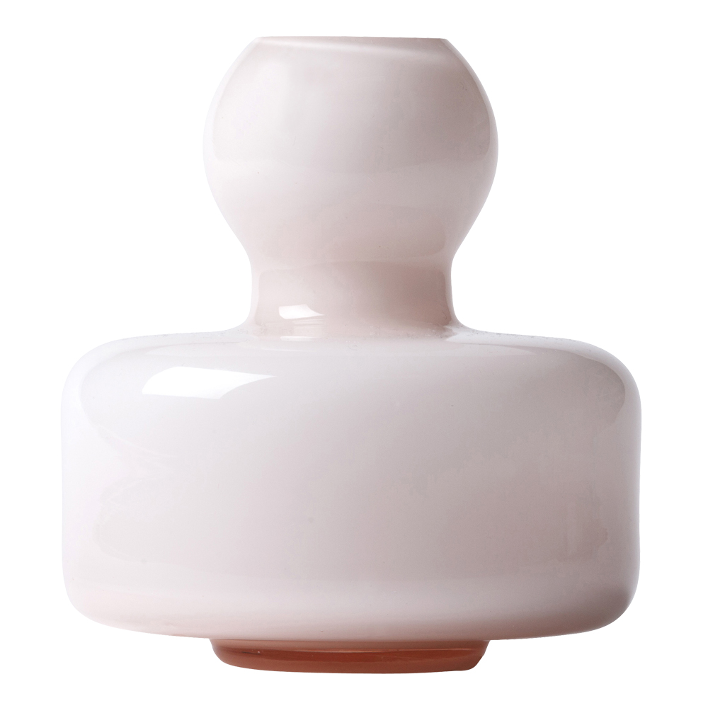 Läs mer om Marimekko - Flower Vas 10,4 cm Ljusrosa